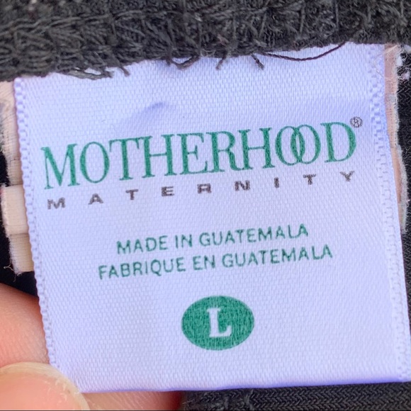 Motherhood Maternity Black Comfort Dress Pants | L - Picture 2 of 8